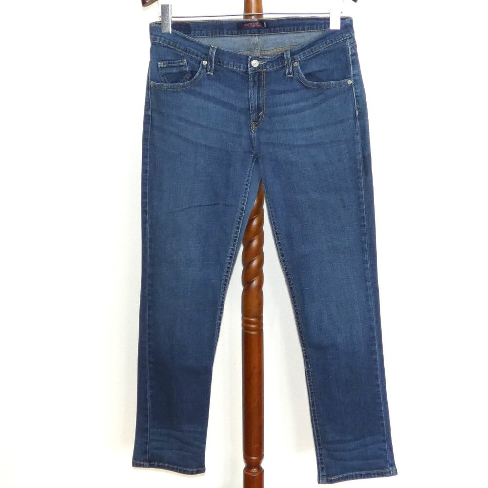 Levi's 528 Curvy Cut Straight Leg Denim Jeans